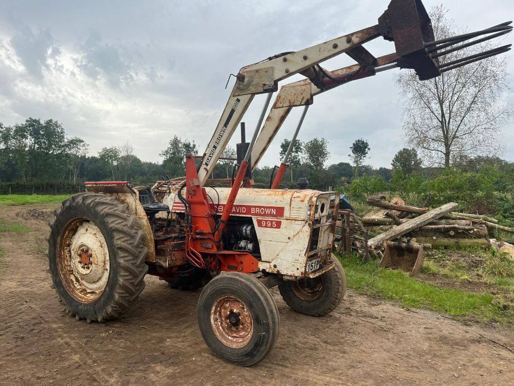 DAVID BROWN 995 2WD TRACTOR