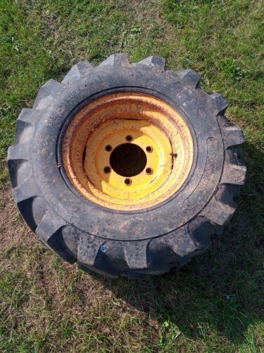 DIGGER WHEEL & TYRE 12 PLY