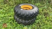 2 X 13-18 WHEELS AND TYRES