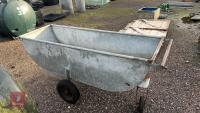 GALVANISED FEED TROLLY - 3