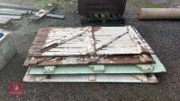 QTY OF WOODEN DOORS