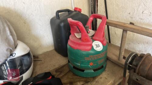 OIL DRUM & GAS BOTTLES