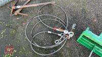 2 METAL TOW CHAINS - 3