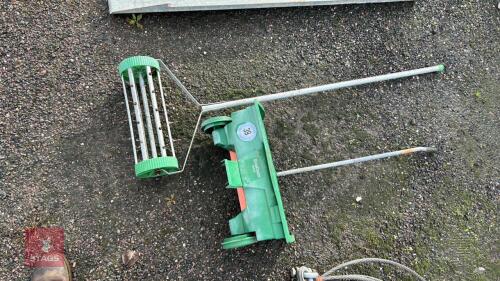 LAWN SEEDER AND SPIKER
