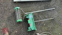 LAWN SEEDER AND SPIKER