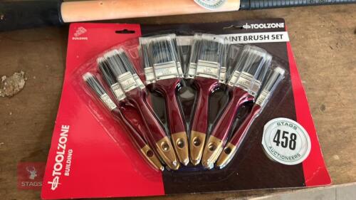 10 PAINT BRUSHES