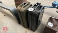 2 JERRY CANS