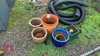 8 PLANT POTS
