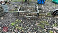 2 ORNATE METAL WHEELBARROW PLANTERS - 2