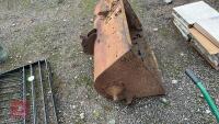4' TRACTOR BUCKETS (SEVERAL HOLES) - 4