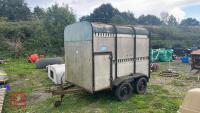 IFOR WILIAMS 8' LIVESTOCK TRAILER