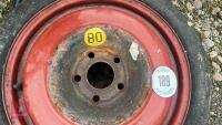 5 STUD SPARE WHEEL AND TYRE - 2