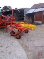 KVERNLAND 4.2M SINGLE ROTOR RAKE - 4