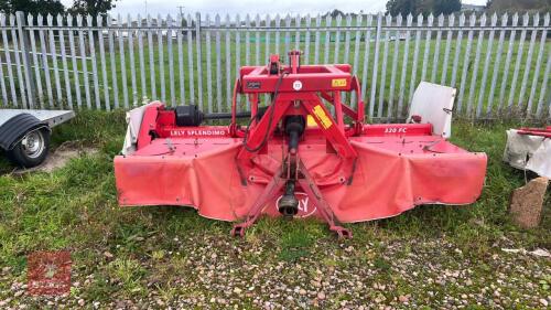 2011 LELY 320 FRONT MOWER CONDITIONER