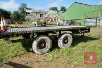 IFOR WILLIAMS FLATBED TWIN AXLE TRAILER - 2