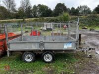 IFOR WILLIAMS 10' CAGED TRAILER - 16