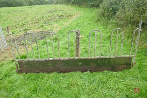 10' TOMBESTONE CATTLE FEED BARRIER