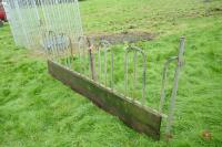 10' TOMBESTONE CATTLE FEED BARRIER - 2