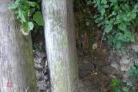 2 X 8' GATE POSTS - 2