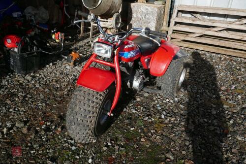 1982 HONDA 185S 3 WHEEL CYCLE