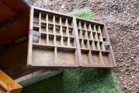 WOODEN CARPENTERS BOX (110 - 4