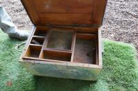 WOODEN CARPENTERS BOX (110 - 6