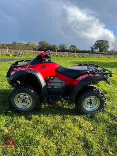 2013 HONDA RINCON 680 QUAD BIKE