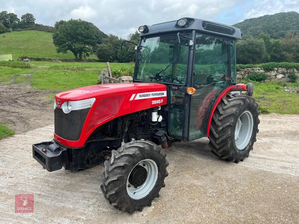 2009 MASSEY FERGUSON 3645F 4WD TRACTOR