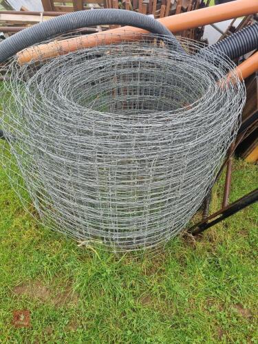 1 ROLL OF GALVANISED FENCE WIRE