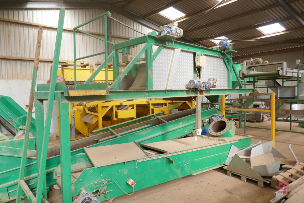 VEG SORTING/PROCESSING LINE SPLITTER