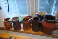 SELECTION OF TANKARDS & CREAM JUGS (104) - 2