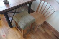 ORNATE KITCHEN TABLE & CHAIRS (106) - 6