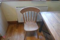 ORNATE KITCHEN TABLE & CHAIRS (106) - 7