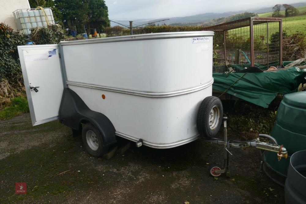 IFOR WILLIAMS D8 TRAILER C/W COMPRESSOR