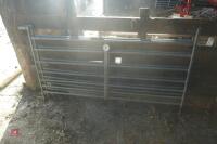 2 X 6' GALVANISED SHEEP HURDLES (68)