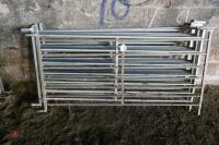 9 X 6' GALVANISED SHEEP HURDLES (73)