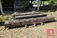 USED RAILWAY SLEEPERS & CROSSING TIMBER - 7