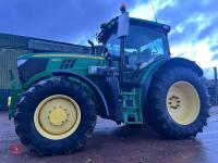 2016 JOHN DEERE 6155R 4WD TRACTOR - 64