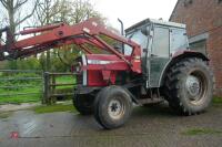 1992 MASSEY FERGUSON 390 2WD TRACTOR - 3