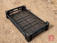 30 PLASTIC STACKABLE STORAGE CRATES - 2