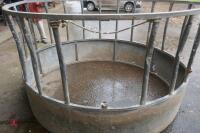 GALVANISED CATTLE RING FEEDER - 4