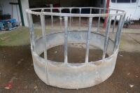 GALVANISED CATTLE RING FEEDER - 6