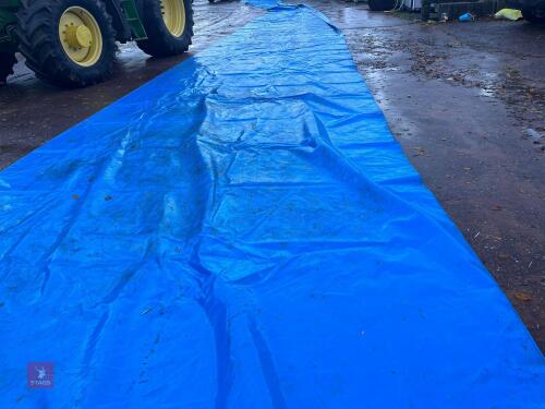 HEAVY DUTY 50M X 3M TARPAULIN