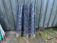 60 BLACK ELECTRIC FENCING STAKES - 15