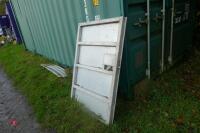 38'' X 55'' GALVANISED SHEETED DOOR - 2