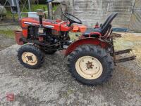 YANMAR 155D 4WD COMPACT TRACTOR - 4