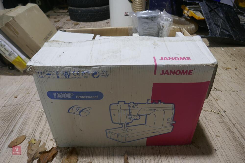 JANOME 1600P PROFESSIONAL SEWING MACHINE