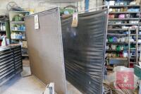 2 6' x 6' WELDING SCREENS