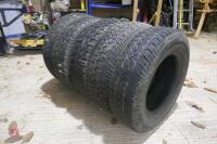 5 X 205/80 R16 TYRES - 5