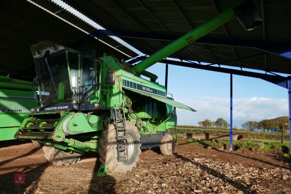 1988 DEUTZ-FAHR M36.10 COMBINE